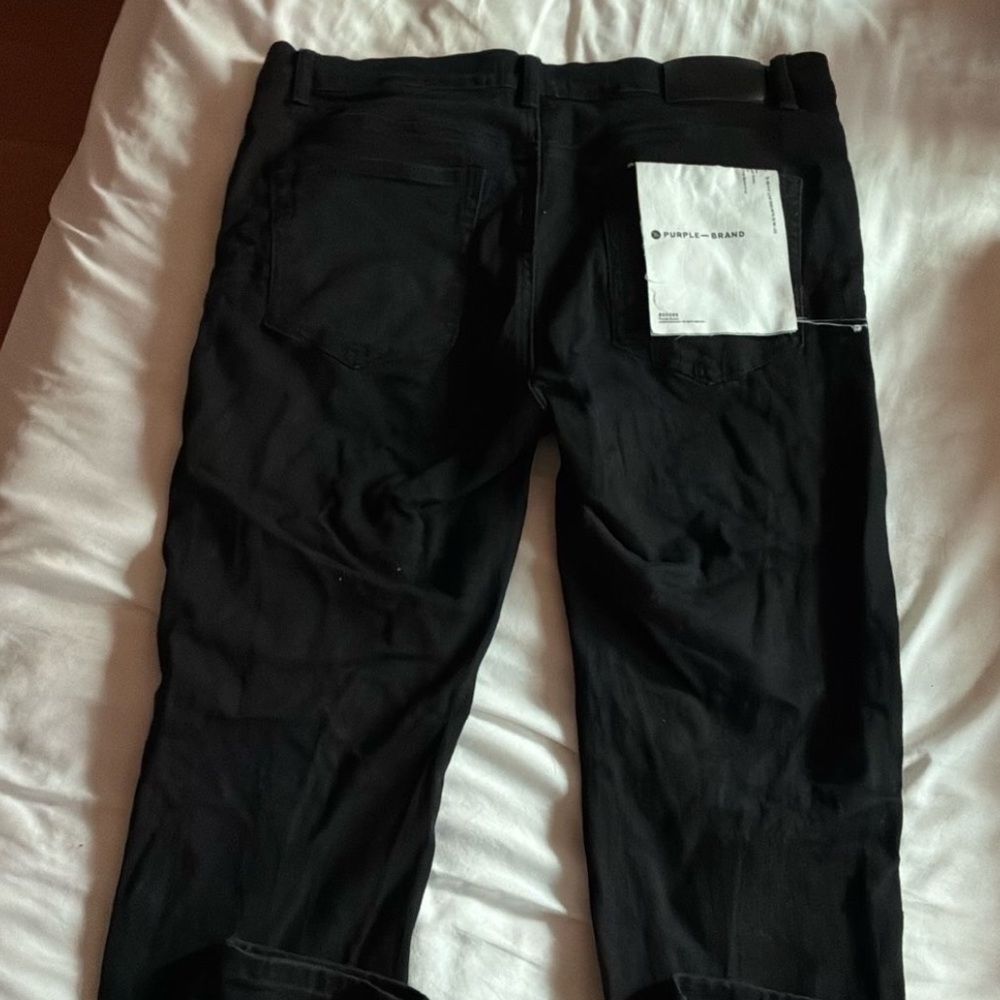 Men's Slim Black Jeans